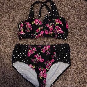 High waisted bikini